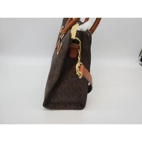 NWT MICHAEL KORS Hamilton Tote Bag - Brown